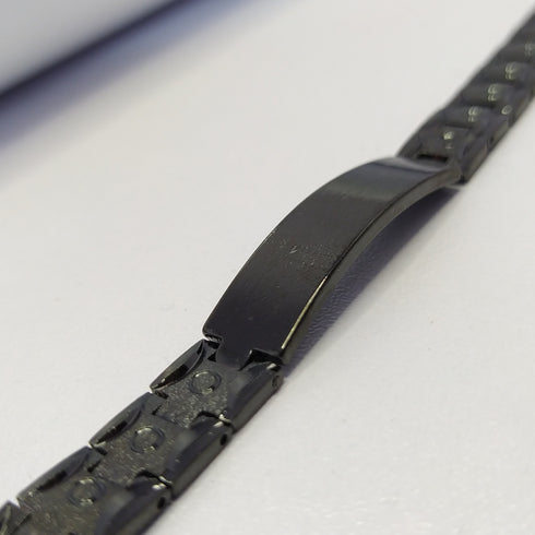 Black Hand Chain Bracelet For Men